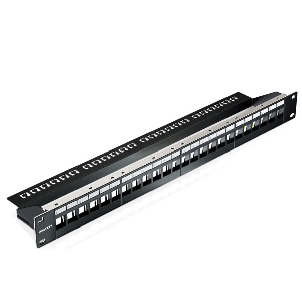 Keystone Patchpanel 24-Port 1HE