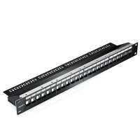 Keystone Patchpanel 24-Port 1HE