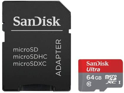 SanDisk Ultra 64GB microSD